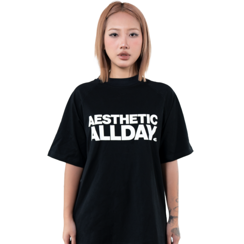 Alternative view of AEAD TEE - BLACK